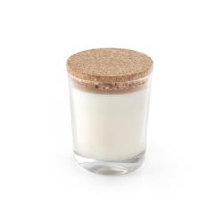 Vela aromática en vaso de cristal con tapa de corcho 180 g Zen 180