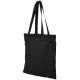 Bolsa tote personalizada de algodón 100 g/m² Carolina Ref.PF119411-NEGRO INTENSO 