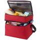 Bolsa isotérmica de 2 compartimentos con cremallera Oslo Ref.PF119600-ROJO 