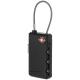 Etiqueta para equipaje y candado conforme a la TSA Phoenix Ref.PF119604-NEGRO INTENSO 