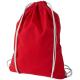 Mochila de cuerdas de algodón 100 g/m² 5l Oregon Ref.PF120113-ROJO 