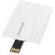 Memoria USB diseño tarjeta de 4 gb Slim Ref.PF123521-BLANCO 