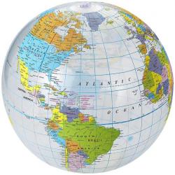 Pelota de playa globo terráqueo hinchable Globe