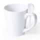 Taza cerámica 350ml Kaffir Ref.5184-BLANCO 