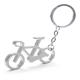 Llavero bici aluminio Ciclex Ref.4589-PLATEADO