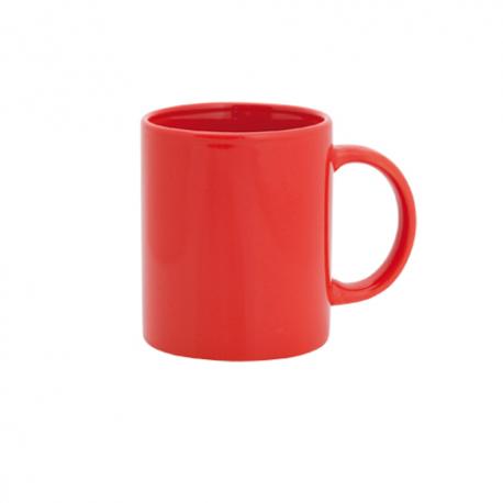 Taza personalizada de cerámica de colores de 370ml Zifor