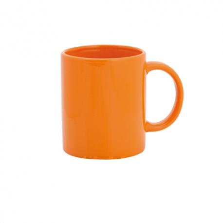 Taza personalizada de cerámica de colores de 370ml Zifor