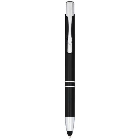 Bolígrafo con stylus de aluminio “moneta” (tinta azul) 