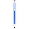 Bolígrafo con stylus de aluminio “moneta” (tinta azul) 