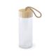 Tarro de cristal con tapón de bambú 420ml Burdis Ref.6198- 