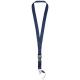 Lanyard con hebilla separable y enganche para móvil Sagan Ref.PF102508-AZUL MARINO 