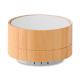 Altavoz bluetooth de bambú 3w Sound bamboo Ref.MDMO9609-BLANCO 