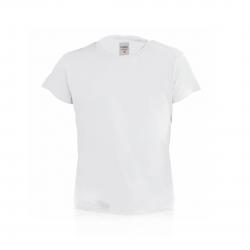 Camiseta blanca de niño Hecom 135g/m2