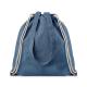 Bolsa para la compra personalizada de algodón reciclado Ref.MDMO9603-AZUL ROYAL 