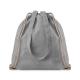 Bolsa para la compra personalizada de algodón reciclado Ref.MDMO9603-GRIS 