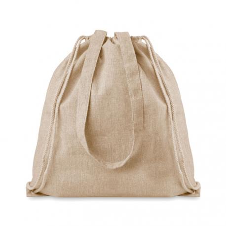 Bolsa para la compra personalizada de algodón reciclado