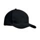 Gorra de algodón grueso 6 paneles Tekapo Ref.MDMO9643-NEGRO 