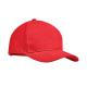 Gorra de algodón grueso 6 paneles Tekapo Ref.MDMO9643-ROJO 