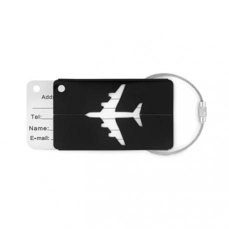 Identificador maleta aluminio Fly tag
