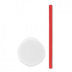Pajita silicona en estuche pp Flexy straw