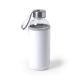 Botella de agua personalizada de cristal 420ml Dokath Ref.5513-BLANCO 