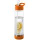 Botella de tritan™ de 740 ml con infusor Tutti-frutti Ref.PF100314-TRANSPARENTE/NARANJA 