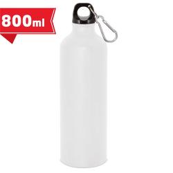 Botella de aluminio con mosqueton 800 ml. "tuareg"
