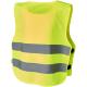 Chaleco de seguridad con velcro para niños de 7 a 12 años rfx™ Marie XS Ref.PF122023-AMARILLO NEON 