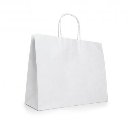 Bolsa de papel kraft talla L de 40x34cm Kelly