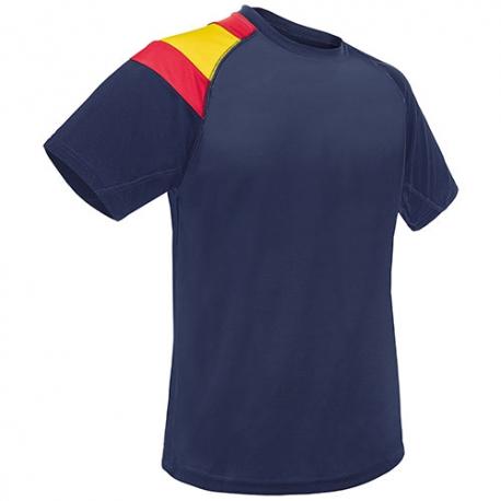 Camiseta en tejido técnico con bandera Dry & Fresh