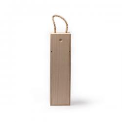 La caja de madera con asa es el complemento perfecto para transportar de manera segura y elegante una botella de vino MARNE