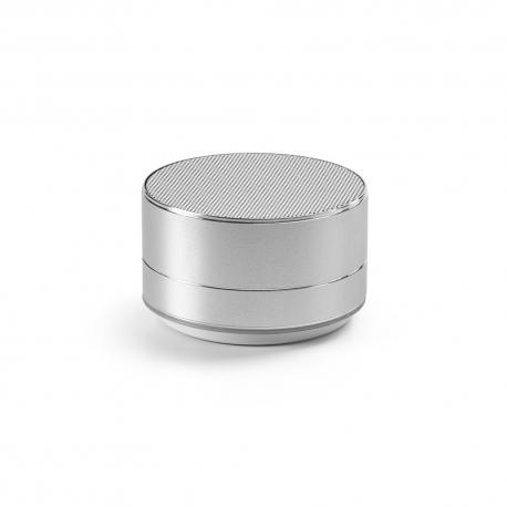 Altavoz portátil de 3w con 3h de autonomía fabricado en aluminio reciclado 100% ral y abs reciclado 100% rabs Florey