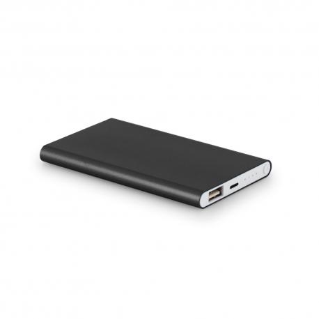 Power bank slim 4000 mah fabricado en aluminio reciclado 100% ral y abs reciclado 100% rabs Marcet