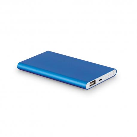 Power bank slim 4000 mah fabricado en aluminio reciclado 100% ral y abs reciclado 100% rabs Marcet