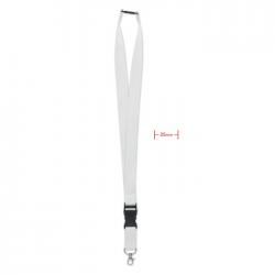 Lanyard 25mm con mosquetón Wide lany