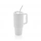 Vaso Embrace deluxe RCS acero inoxidable reciclado de 900ml. Ref.XDP43730-BLANCO 