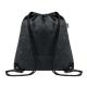 Bolsa cuerdas de fieltro Indico Ref.MDMO6463-GRIS OSCURO 