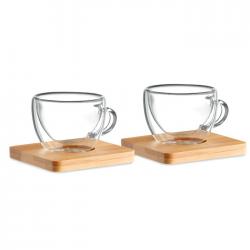 Juego de 2 tazas personalizadas de café 90ml Belize