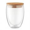 Vaso cristal doble capa 350 ml Tirana medium