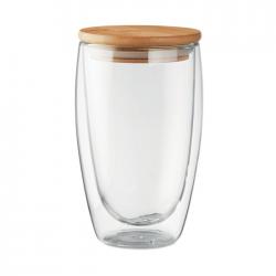 Vaso cristal doble capa 450 ml Tirana large