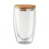 Vaso cristal doble capa 450 ml Tirana large
