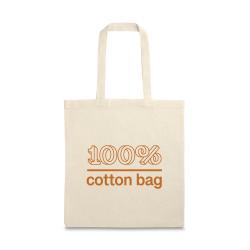 Bolsa de tela 100% algodón corporativa Bondi 140g/m2