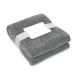 Manta de vellón rpet 280gr m² Logan Ref.MDMO6804-GRIS OSCURO 