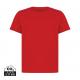 Camiseta infantil Iqoniq Koli de algodón reciclado Ref.XDT6100-ROJO