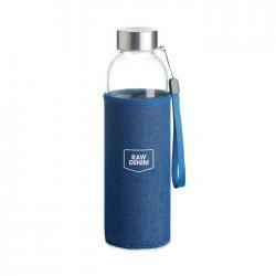 Botella cristal con funda 500ml Utah denim