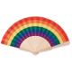 Abanico de madera rainbow Bowfan Ref.MDMO6446-MULTICOLOUR 