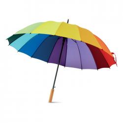Paraguas rainbow 27 pulgadas Bowbrella