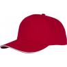 Gorra de 5 paneles con ribete Ceto