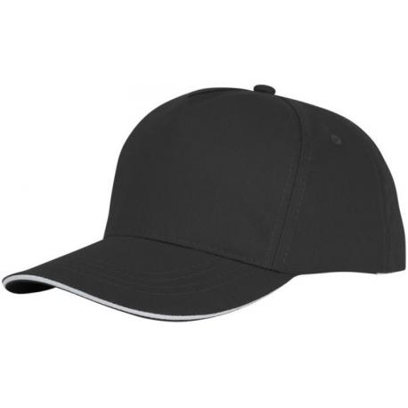 Gorra de 5 paneles con ribete Ceto