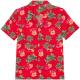Camisa ecorresponsable con estampado hawaiano hombre Ref.TTNS529-ROJO HAWAI